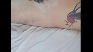 Straight Construction worker Discreet Penis Waxing Sugaring