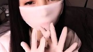 chinese female masked