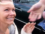Amateur blonde teen rides cock and anal